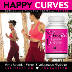 XENXNUTRA LABS Curvy Girl packaging on shelf suggests a plant-based, clean formula.