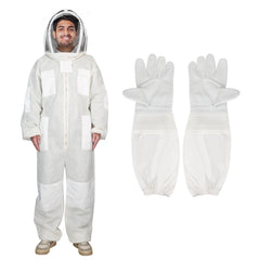 XGGYA 3Layer beekeeping suit with full-coverage hive work for protection and comfort
