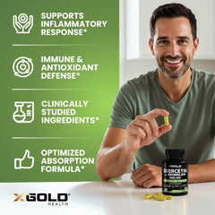 X Gold Health USA label underscores made-in-USA quality and standards