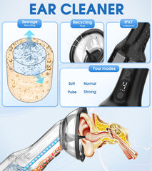 XIAOJINYU four-modes-display: customizable settings for comfort and effective cleaning.