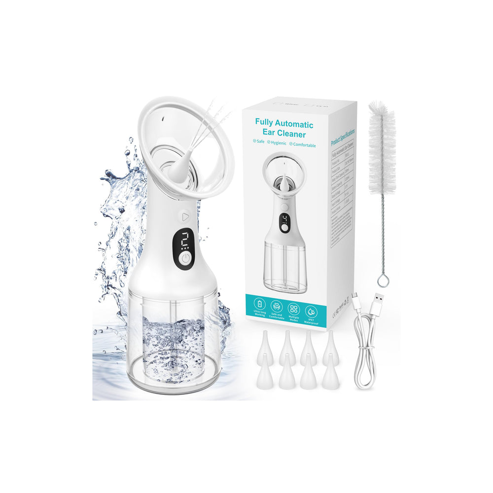 XIAOJINYU upgraded ear wax removal kit in action for a safe at-home clean.