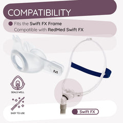 Ximoon FX silicone frame offers lightweight support and easy adjustments