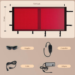 XKETA controller and protective goggles included with the mat