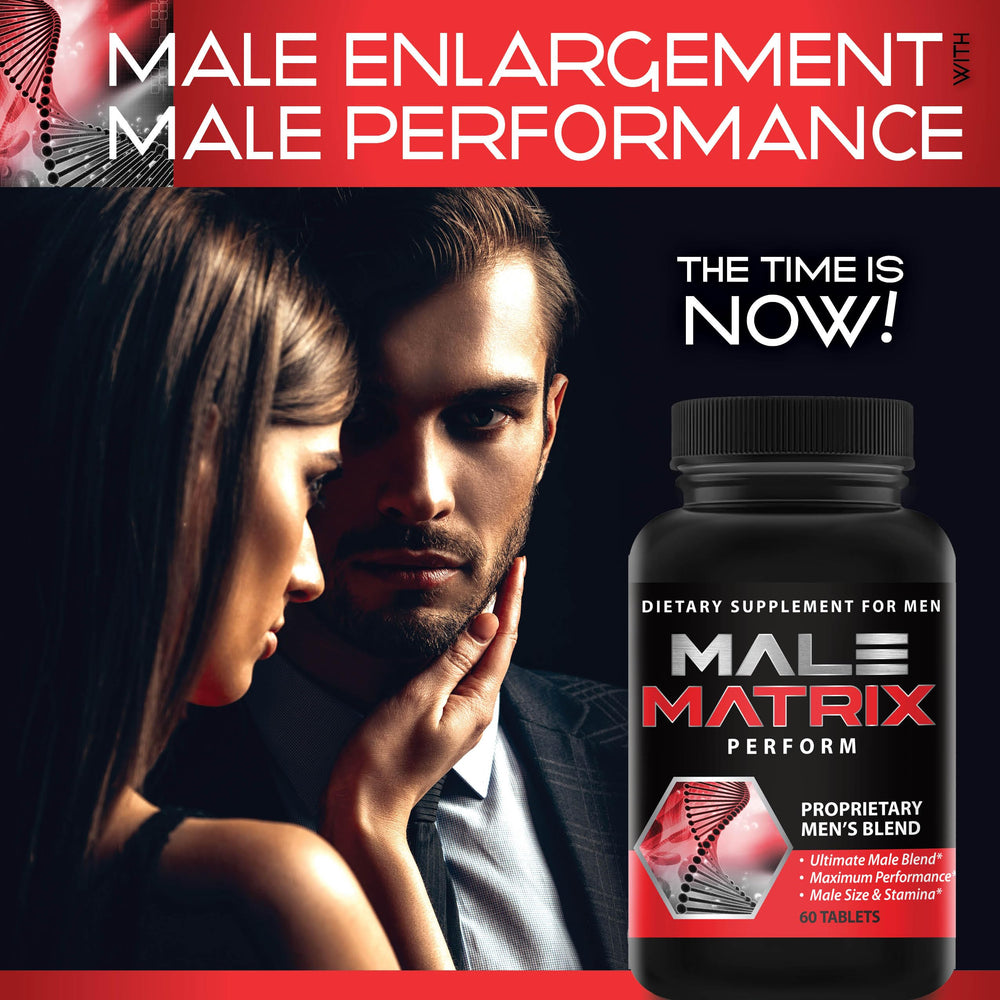 XL Science Male Matrix packaging front showing 60 tablets