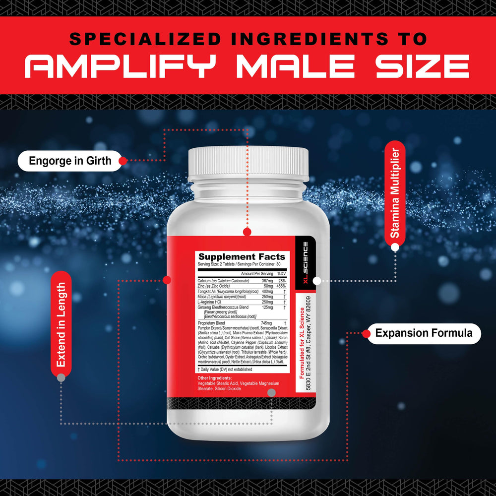 Lifestyle scene of XL Science Mr Man in a daily routine for confidence support
