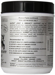Xllent Nupro label close-up highlights Glucosamine Complex and Ester C.
