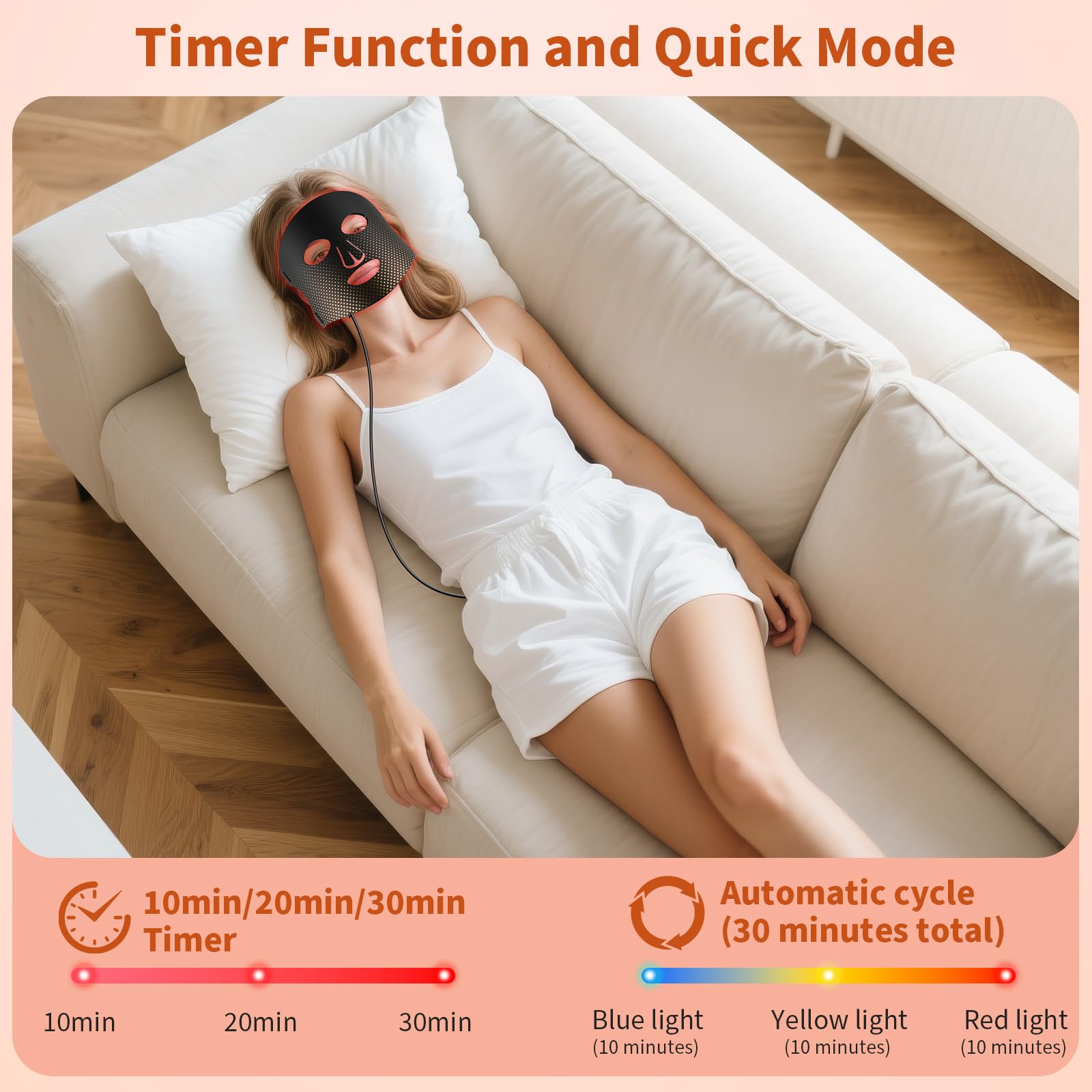 XMZXMZ Portable Light Mask fits home, office, or travel use.
