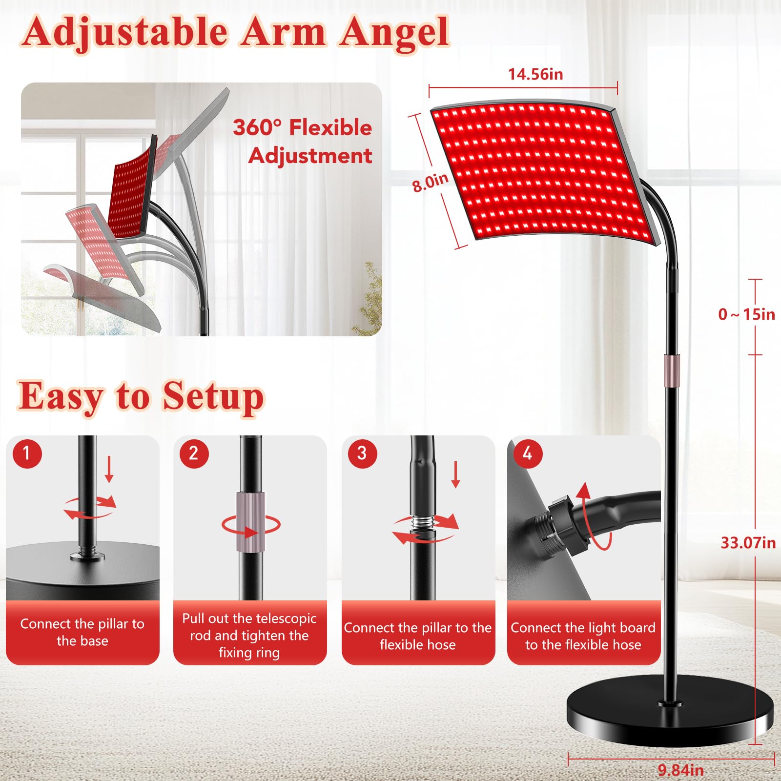 XMZXMZ portable design enables flexible home placement.