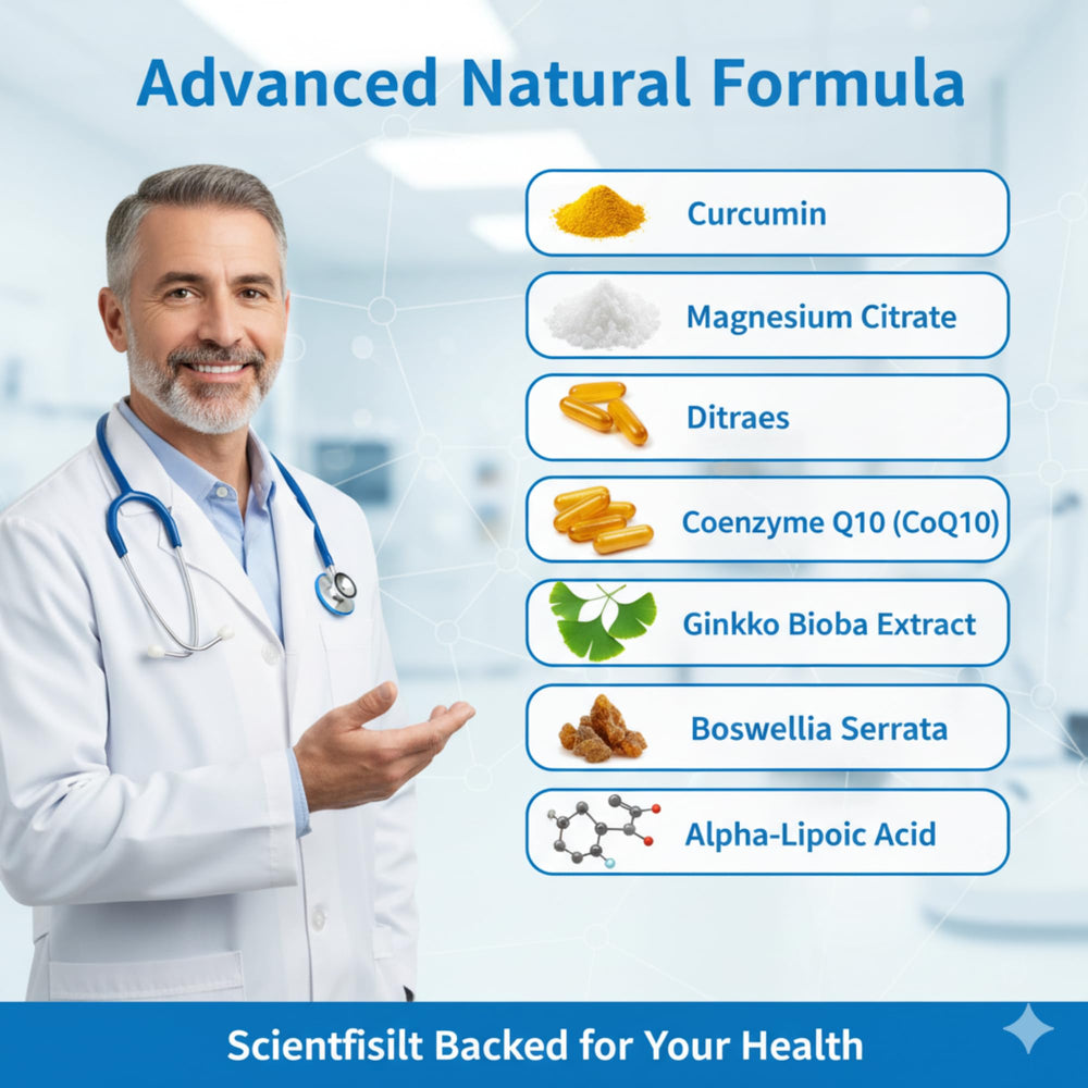 XORYTEN bottle label featuring ingredient standards and quality details.