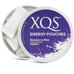 Five-pack tin front highlighting compact, travel-friendly caffeine boost.