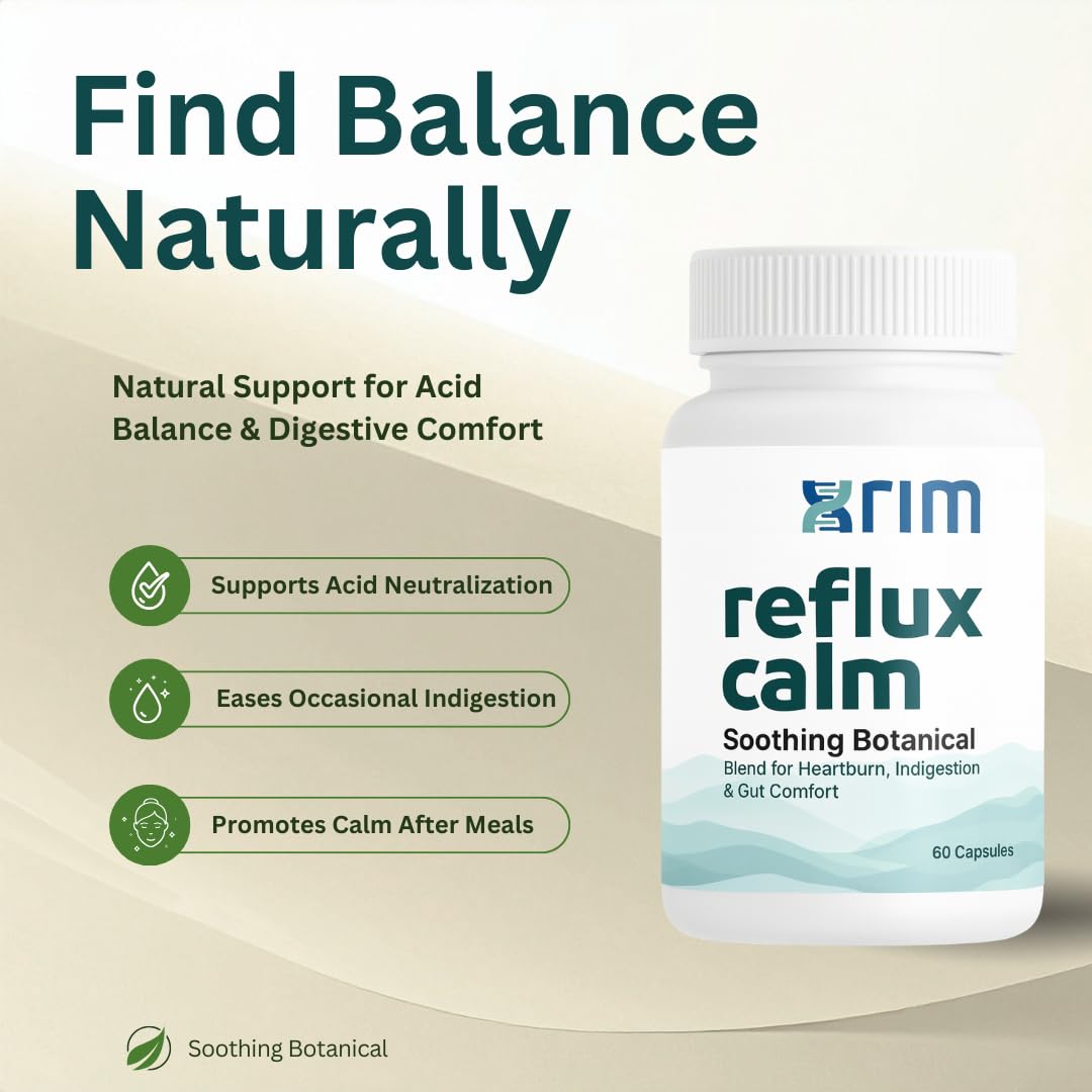 xrim Reflux Inhibitor bottle side view highlighting compact packaging
