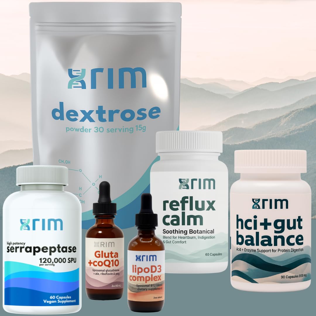xrim Reflux Inhibitor being taken with water as part of daily routine