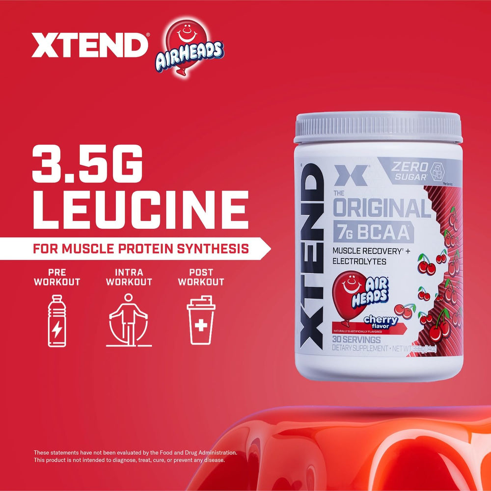 Xtend electrolytes hydration visual with glass, endurance support