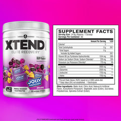 Xtend Original BCAA powder glass with mixed drink indicating post-workout recovery