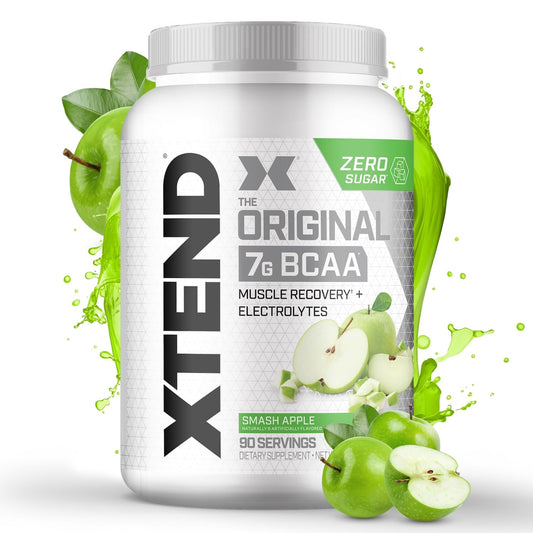 Xtend Original BCAA powder bottle for intra-workout hydration and energy