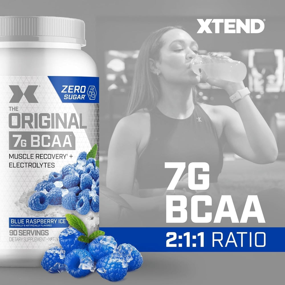 Pouring Xtend into a glass highlights hydration