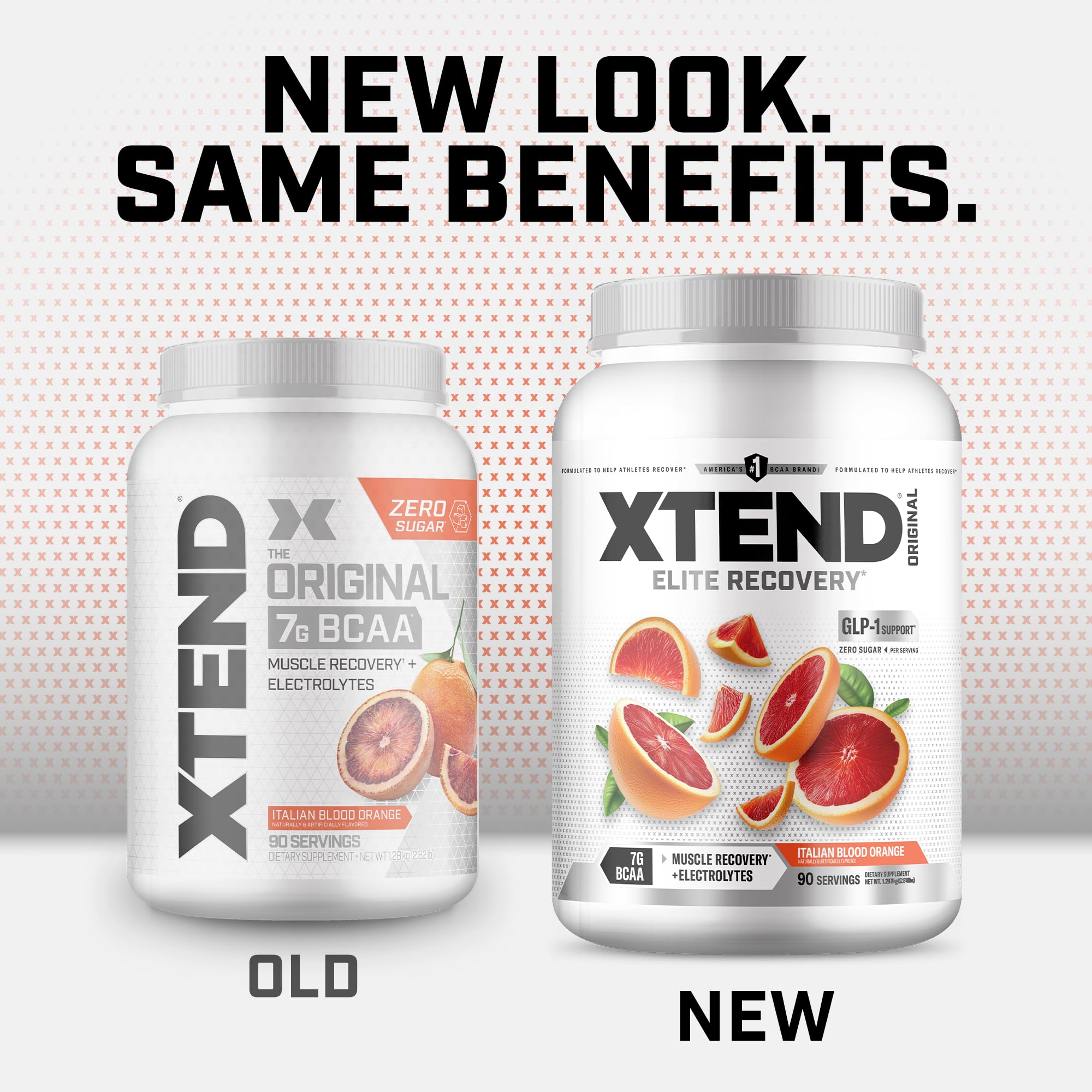 Xtend Original BCAA Powder mixed drink ready for energizing recovery after training.