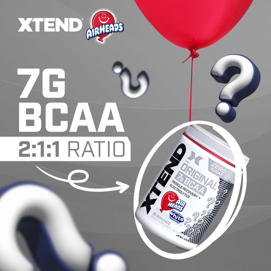Xtend Original BCAA powder scoop for intra-workout recovery and hydration