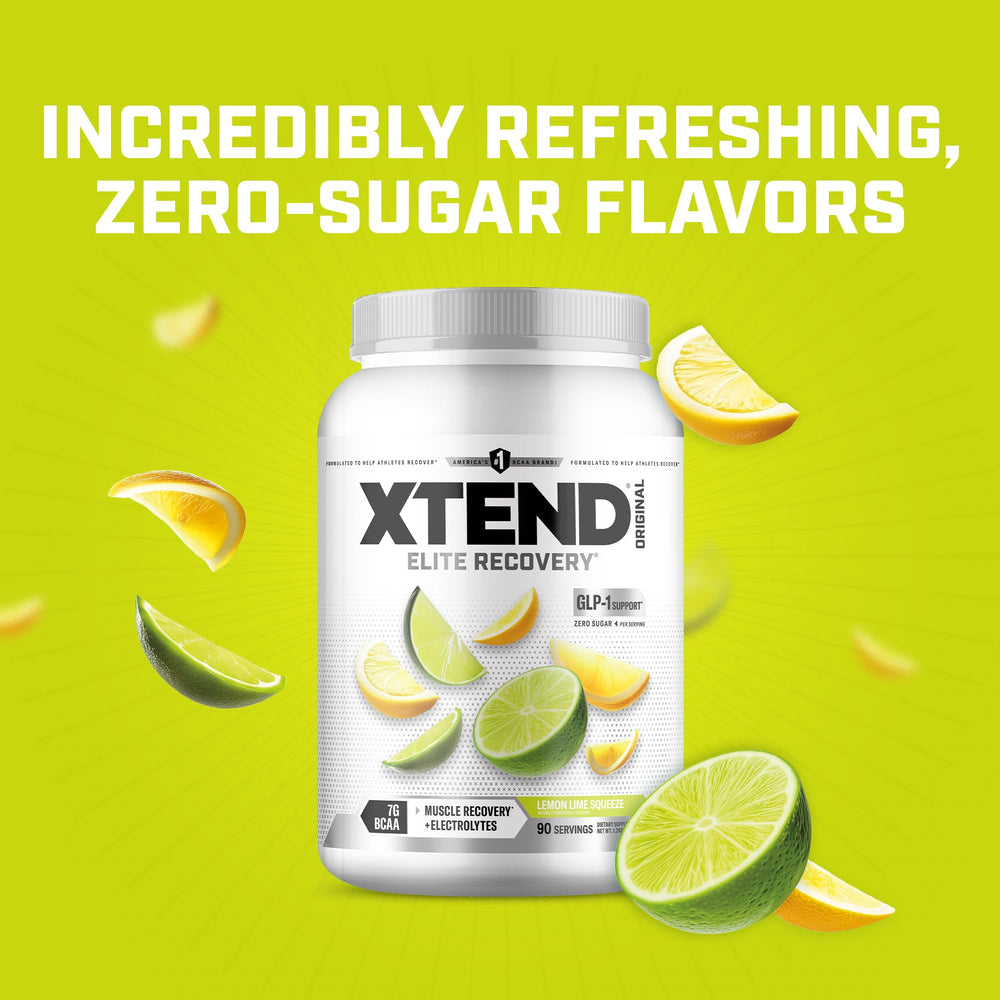 Pouring Xtend powder into water for intra-workout hydration