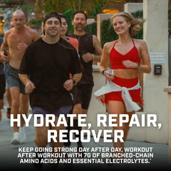 Xtend serving scoop ready for post-workout recovery routine