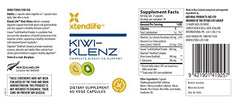 Xtendlife Kiwi-Klenz bottle pour demonstrates easy dosing for digestion.