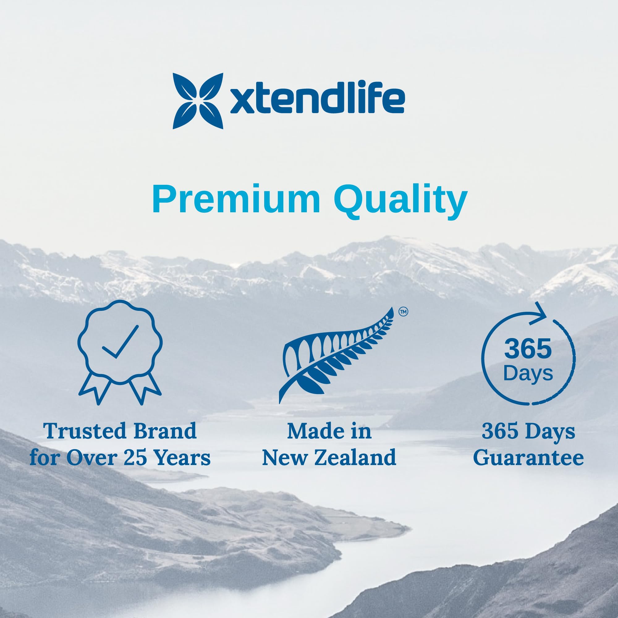 Xtendlife Total Liver Care packaging with ISO GMP and FDA badges conveys quality