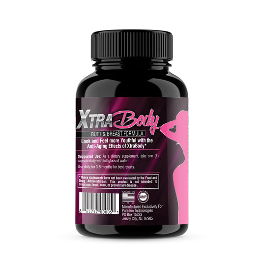 XtraBody breast-enhancement capsules support fuller curves and daily energy.