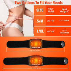 XuanMei GR heated belt in use at office for comfort.