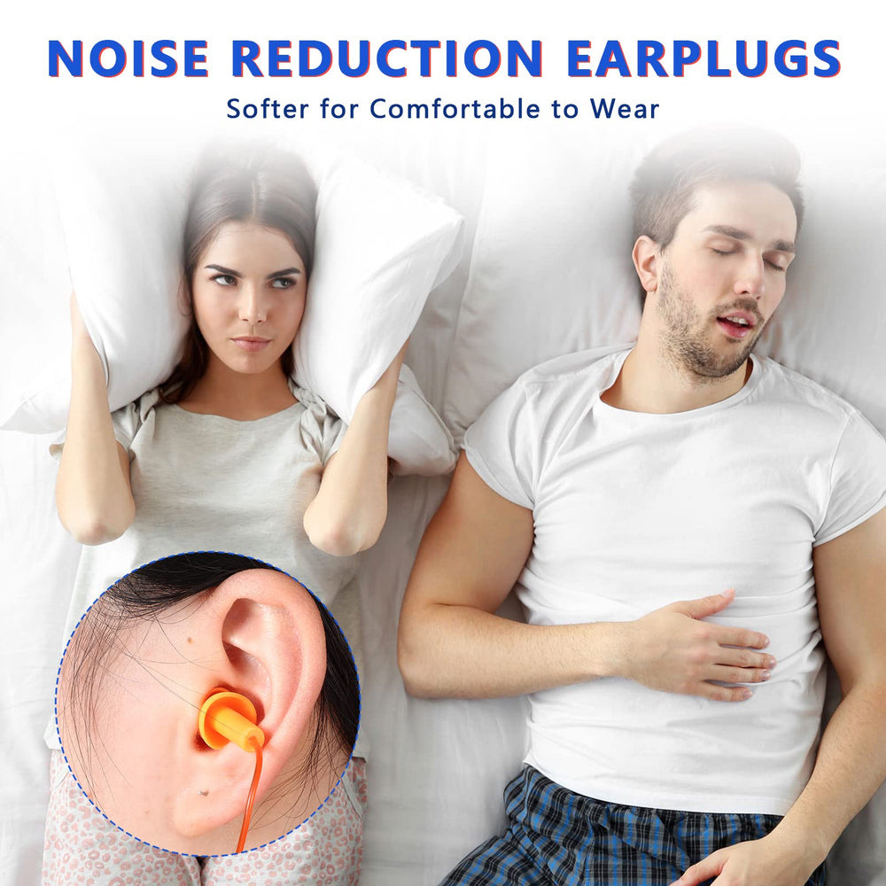 Xuhal silicone earplugs provide effective noise reduction for sleeping.