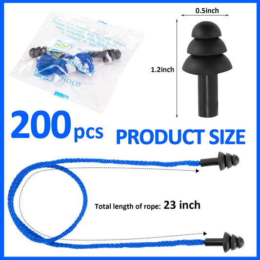 Xuhal individually wrapped ear plugs for hygienic sharing and easy distribution.