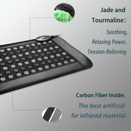 XUYU far infrared pad control panel demonstrates memory settings for quick reuse
