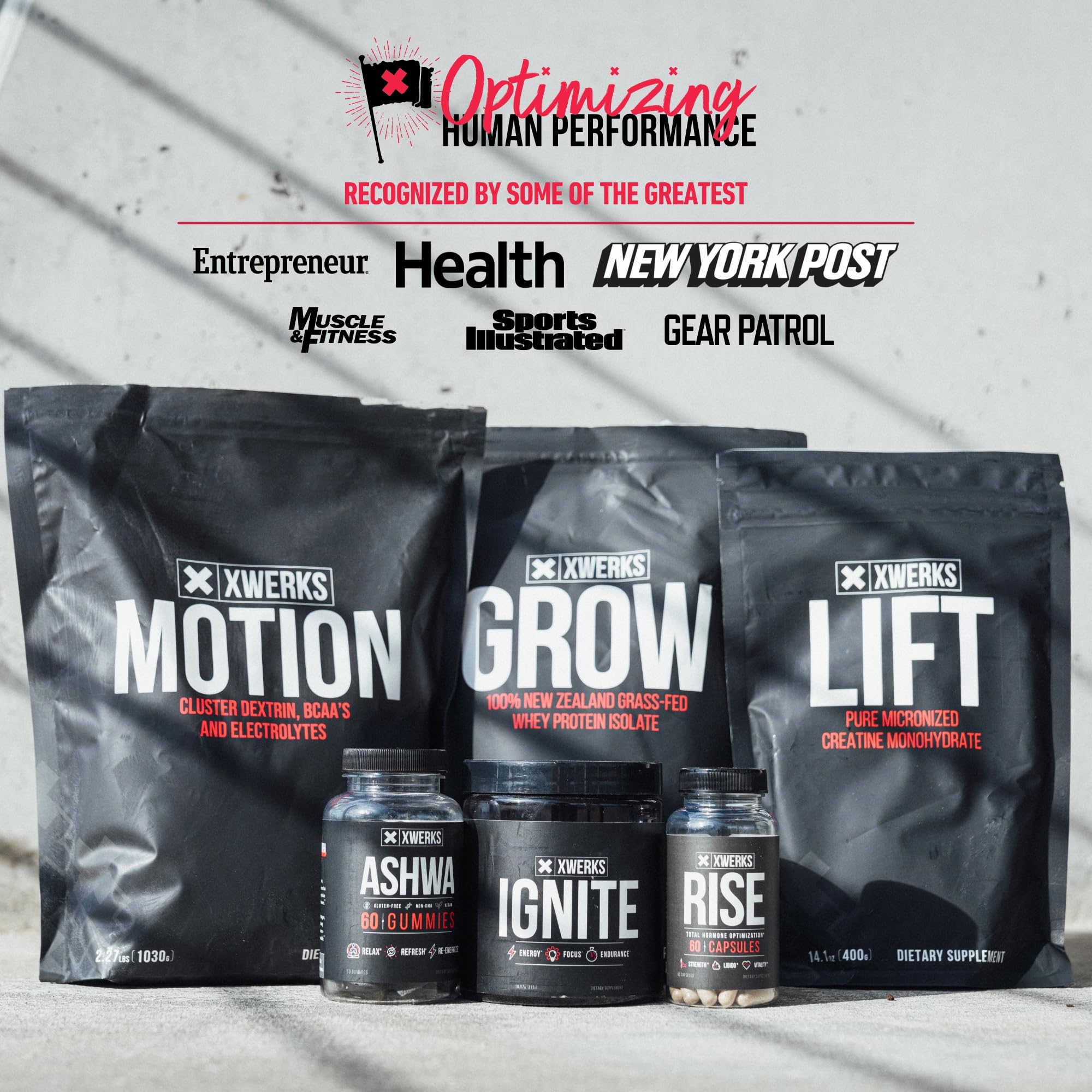 XWERKS Build Creatine Gummies used for pre and post workout routines.