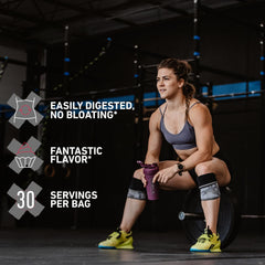 XWERKS Grow whey with label detail emphasizing keto and paleo friendly nutrition.
