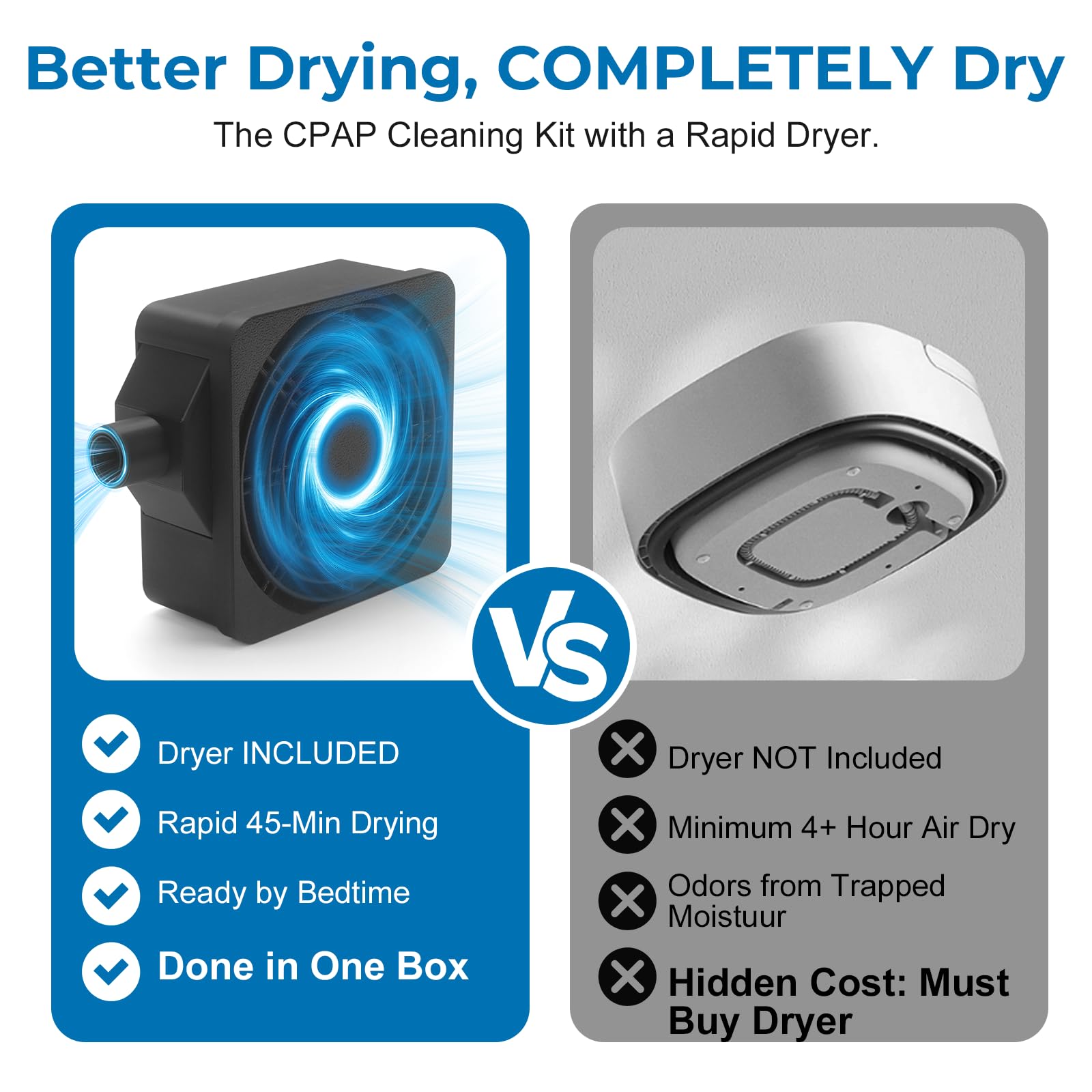 Xykzra swiveling hose hanger prevents tangles while drying
