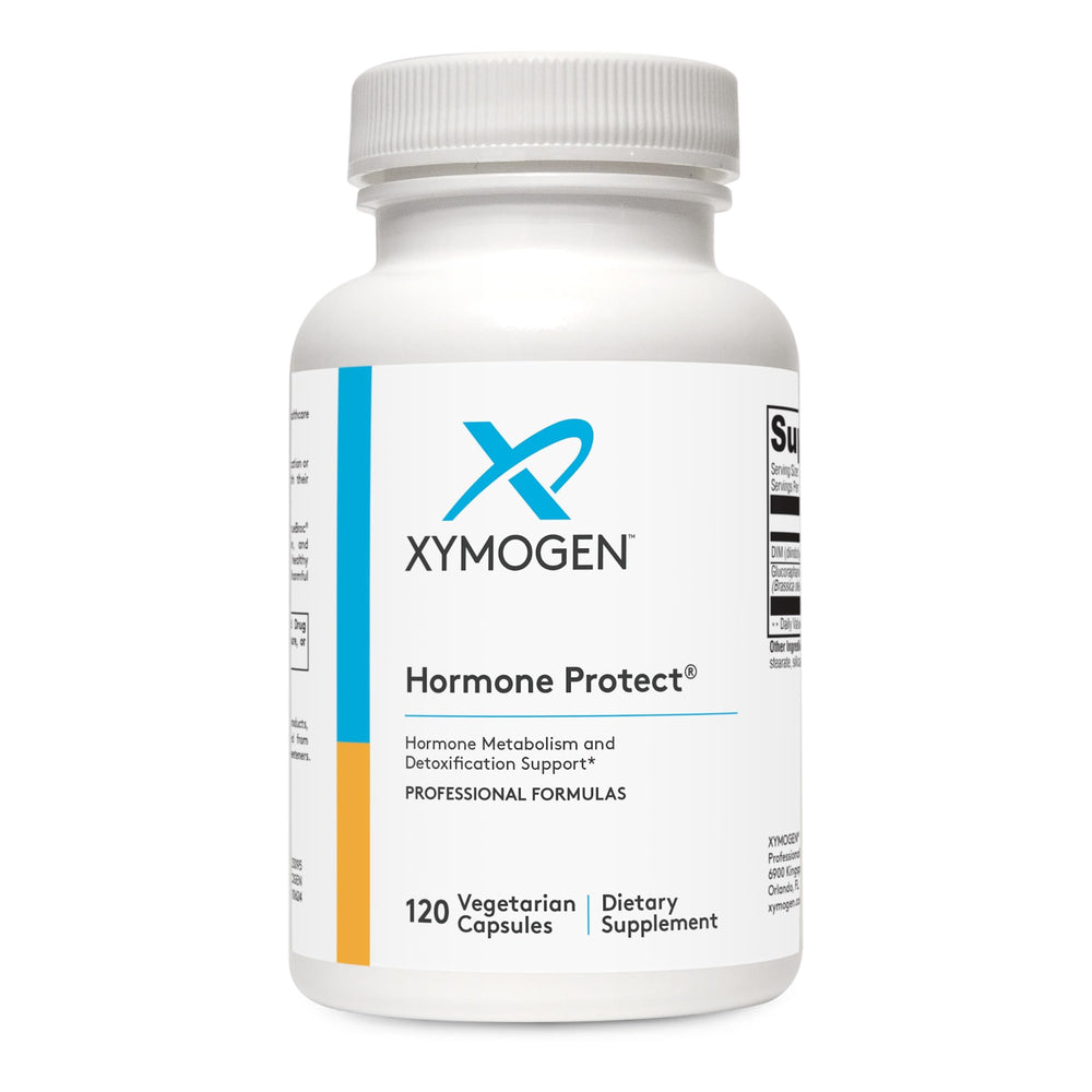 XYMOGEN Hormone Protect bottle front view for daily hormone support