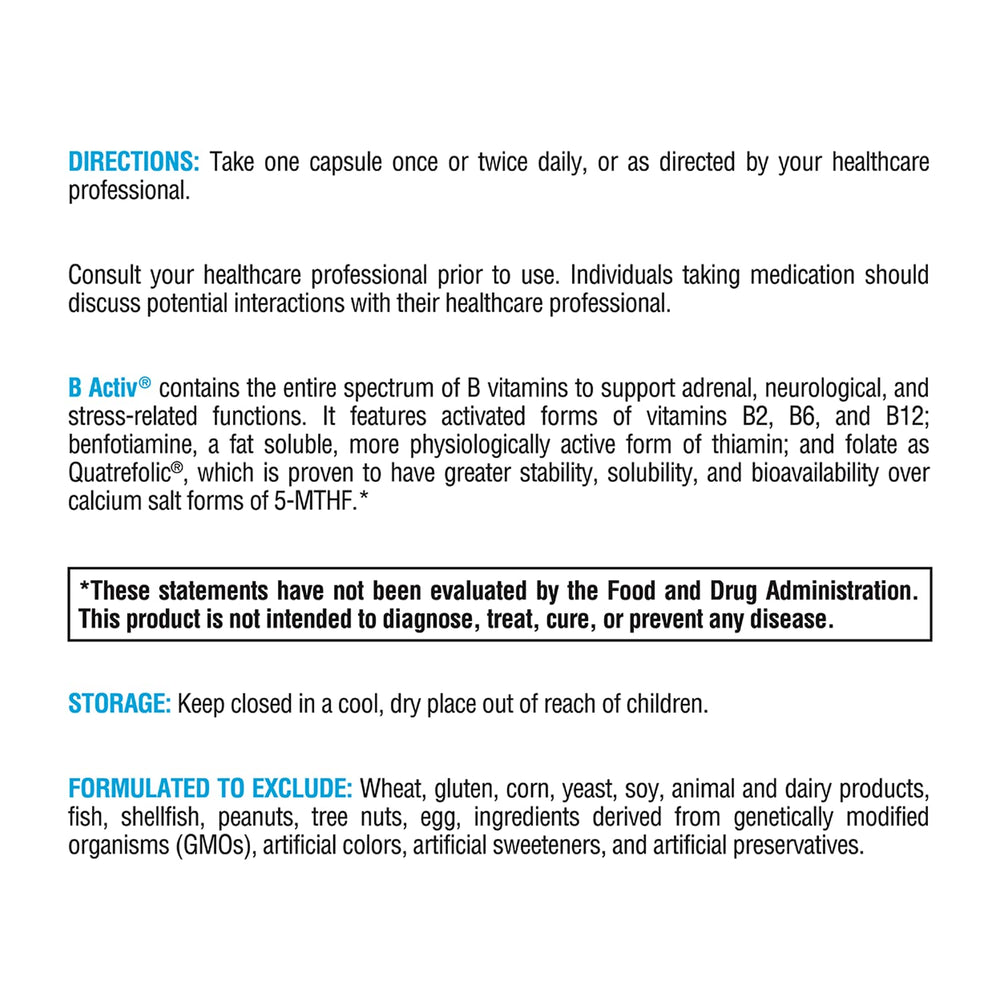XYMOGEN B Activ choline citrate ingredient visual for cognitive support