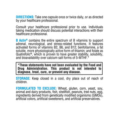 XYMOGEN B Activ dosing-closeup for easy daily use and consistency.