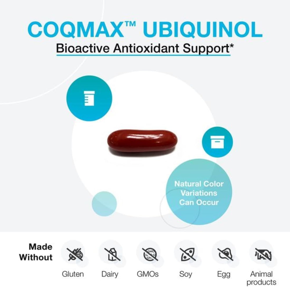 Front-facing bottle view emphasizing 60 softgels for ongoing support