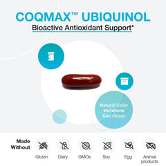 Front-facing bottle view emphasizing 60 softgels for ongoing support