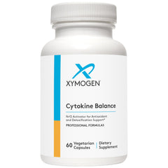 XYMOGEN Cytokine Balance bottle-front promoting daily antioxidant support.