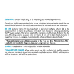 XYMOGEN D3 5000 softgels in use suggesting potential immune health support