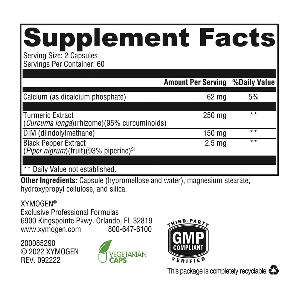 XYMOGEN Dimension 3 capsules close-up for easy daily use.