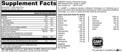 Close-up of XYMOGEN FIT ingredient panel showing HMB and Vitamin D3 for muscle recovery