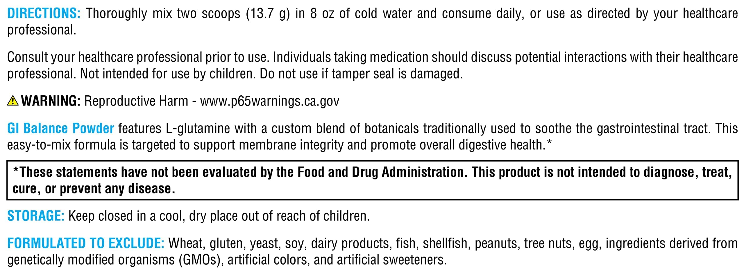 XYMOGEN GI Balance bottle on counter communicates clean, allergen-free formulation.