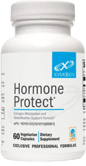 XYMOGEN Hormone Protect bottle with capsules for estrogen metabolism support