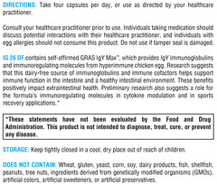 XYMOGEN IG 26 packaging emphasizes gluten-free and dairy-free features
