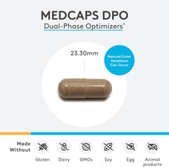 XYMOGEN Medcaps DPO label highlights milk thistle and artichoke
