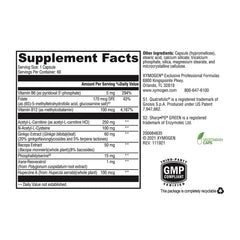 XYMOGEN MemorAll phosphatidylserine close-up supports membrane health.