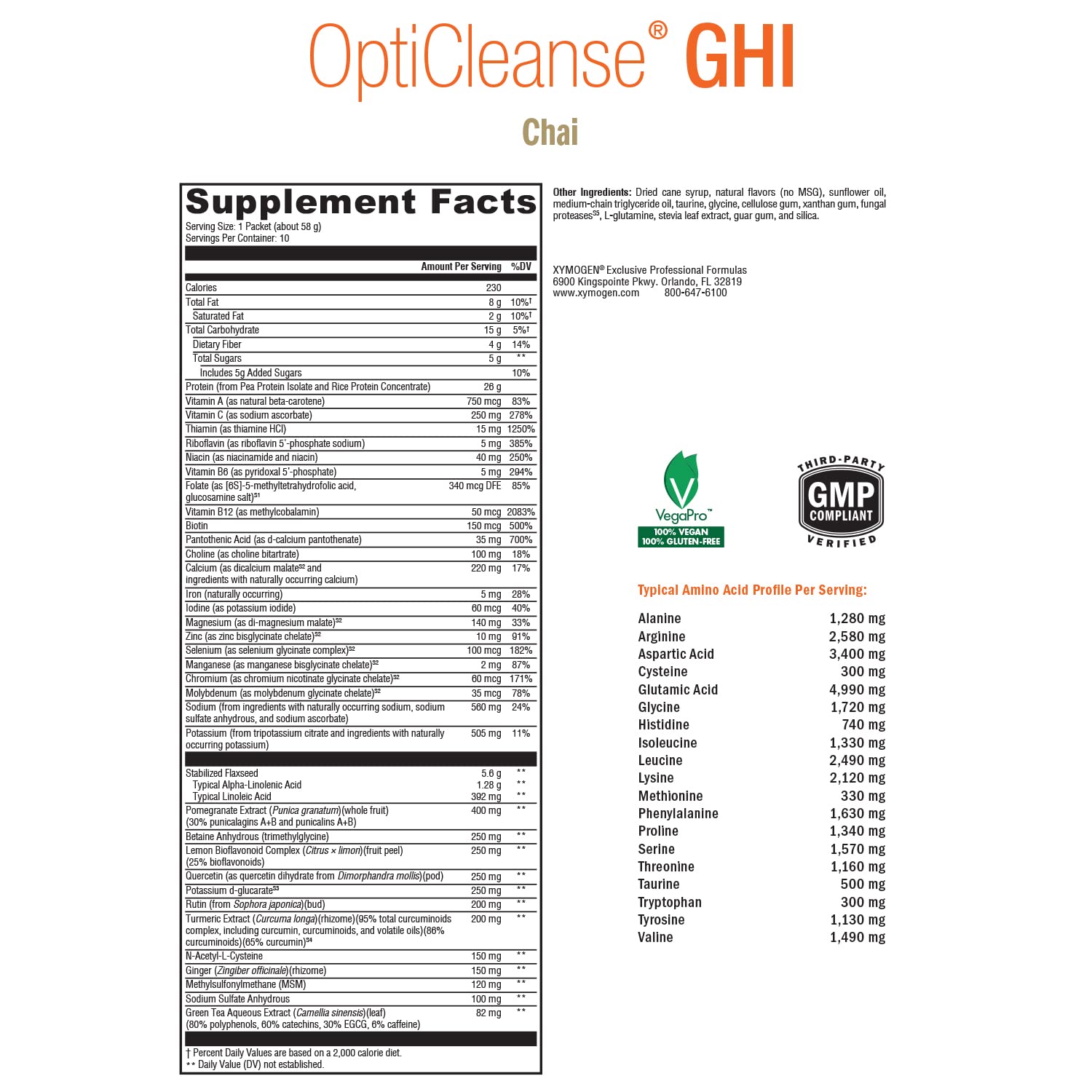 Spoon mixing OptiCleanse for gut health
