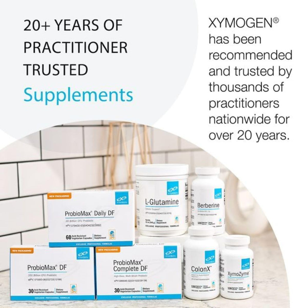 XYMOGEN OptiMag Neuro no artificial preservatives close-up emphasizes clean formula.